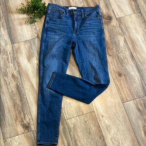 Madewell Blue Skinny Jeans Classic Fit Women’s Sz 27